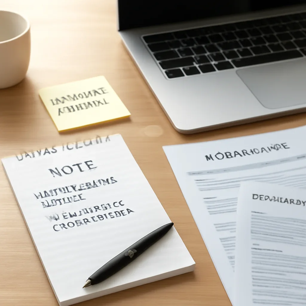 Notes and insurance documents related to commercial comparison support for best/buyer intent