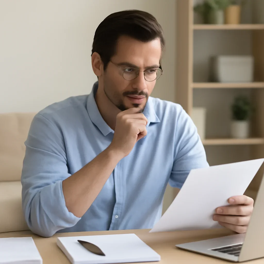 Business owner planning the next step for small business group health insurance