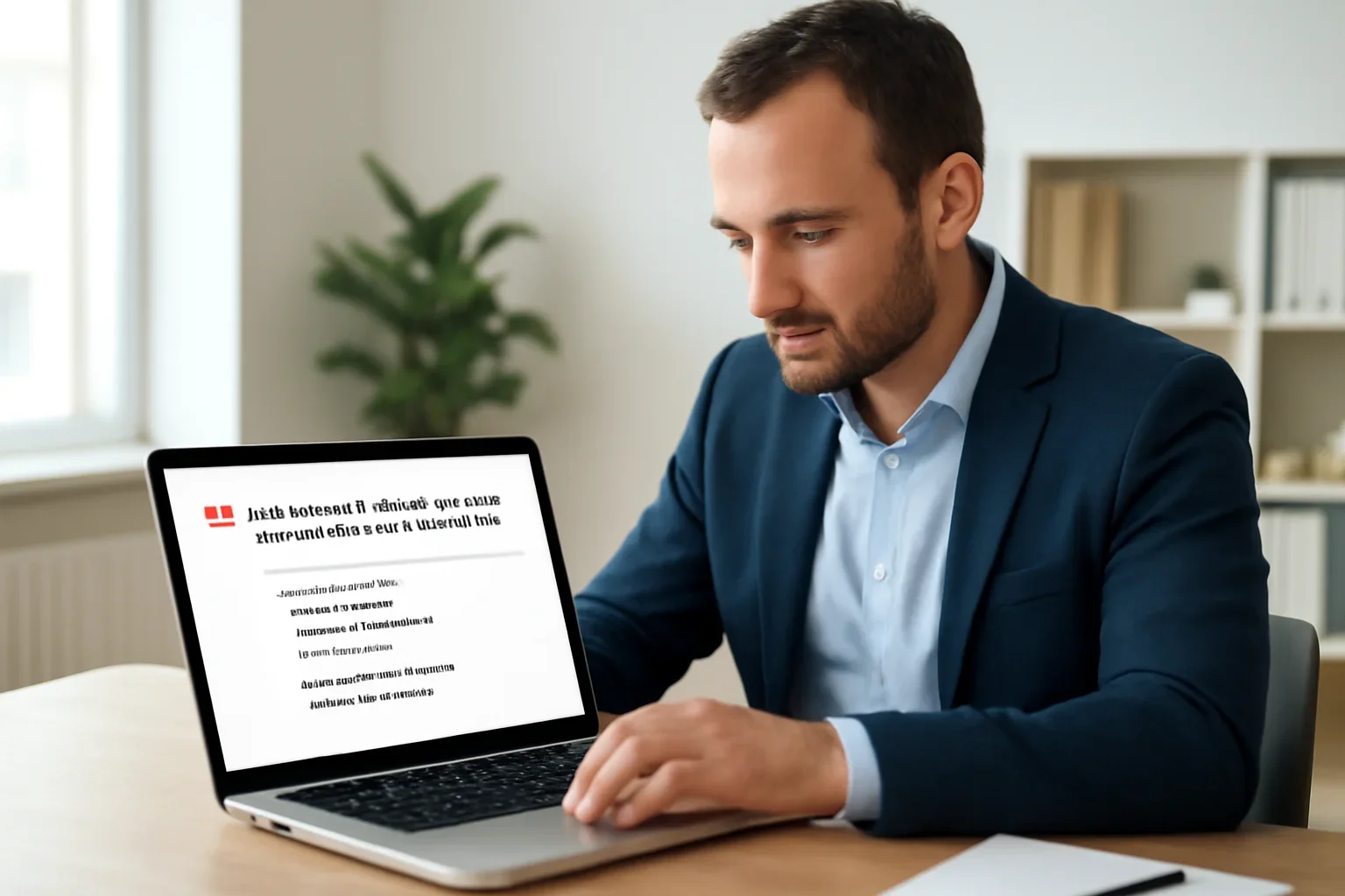 Business owner reviewing insights for startup business insurance checklist for canadian founders