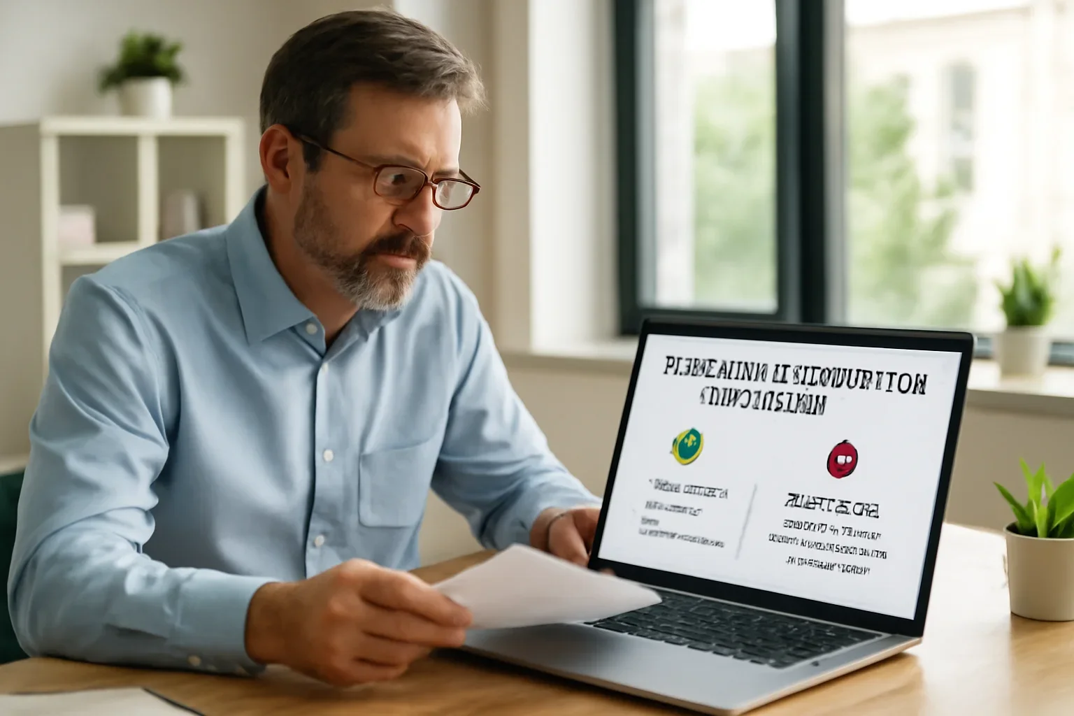Business owner reviewing insights for what business interruption insurance covers—and what it usually doesn’t